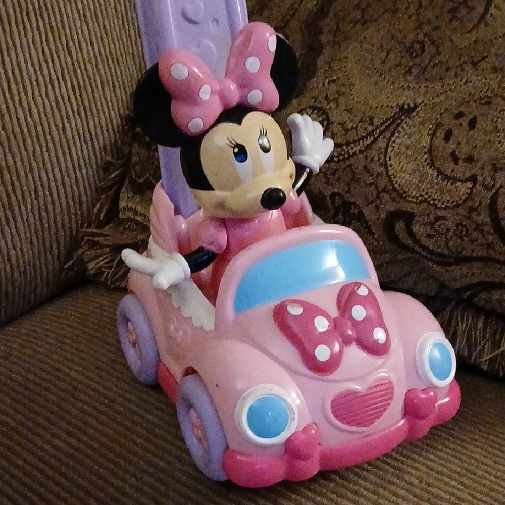 Disney Baby Minnie Mouse 2-in-1 Push Car